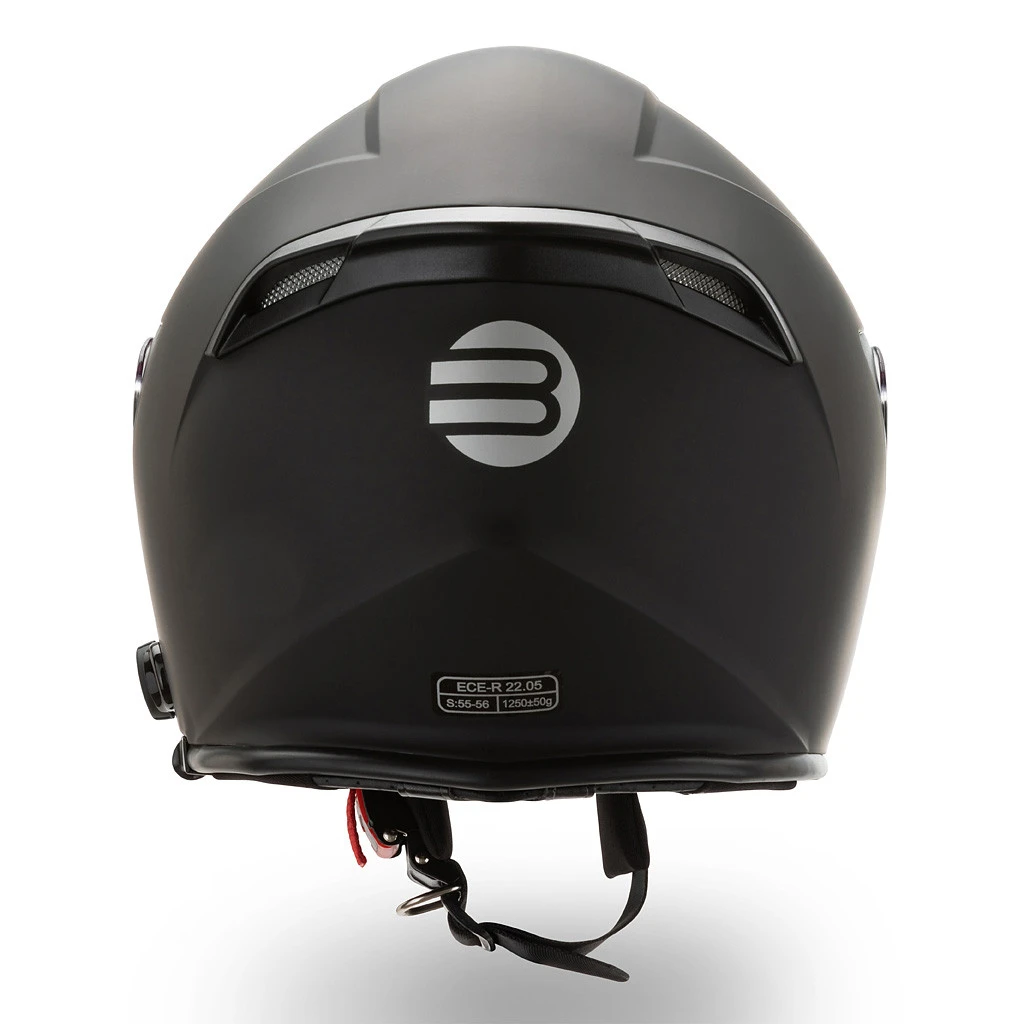 Casco Jet Befast JET Connect Nero Opaco Con Interfono Integrato 9 Casco Jet Befast JET Connect Nero Opaco Con Interfono Integrato - immagine 7