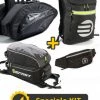 Kit Viaggio All Inclusive Befast - Coppia Borse Laterali + Borsa Serbatoio Grande 28lt + Zaino Moto Gerla 28lt + Marsupio -Befastal Negozio kit viaggio 4 ok 2
