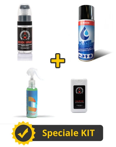 BEFAST Kit Manutenzione E Cura Casco E Abbigliamento Tecnico - Spray Igienizzante Interni Casco + Igienizzante Abbigliamento + Pulitore Esterno Casco E Visiera + Antifog 3 BEFAST Kit Manutenzione E Cura Casco E Abbigliamento Tecnico - Spray Igienizzante Interni Casco + Igienizzante Abbigliamento + Pulitore Esterno Casco E Visiera + Antifog