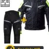 Kit Completo Transformer Klima CE 3 Strati Giallo - Giacca Moto Certificata Befast + Pantaloni Moto Certificati Befast -Befastal Negozio kitklimapantbky
