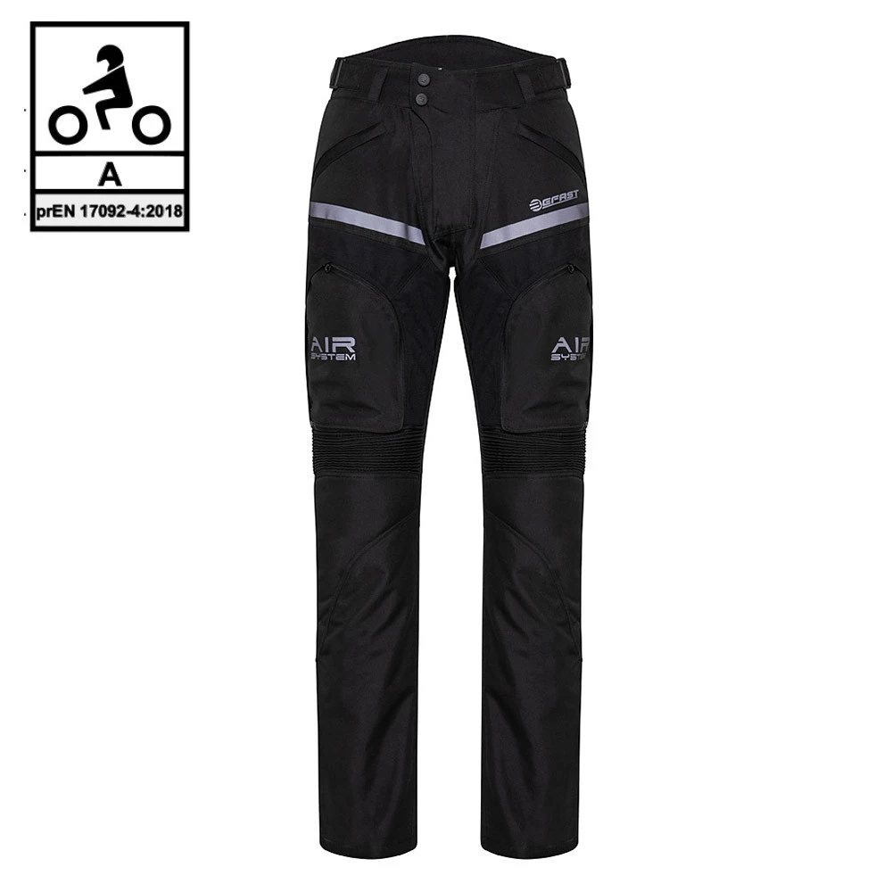 Pantaloni Moto Touring Befast KLIMA PANT CE Certificati 3 Strati Nero 3 Pantaloni Moto Touring Befast KLIMA PANT CE Certificati 3 Strati Nero