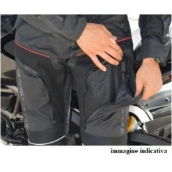 Kit Completo Transformer Klima CE 3 Strati Giallo - Giacca Moto Certificata Befast + Pantaloni Moto Certificati Befast -Befastal Negozio klima apertura nero 1 2