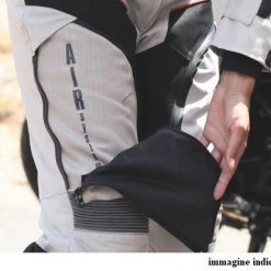 Pantaloni Moto Touring Donna Befast KLIMA PANT Lady CE Certificati 3 Strati Nero Grigio 11 Pantaloni Moto Touring Donna Befast KLIMA PANT Lady CE Certificati 3 Strati Nero Grigio -Befastal Negozio klima lady grigio apertura