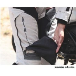 Kit Completo Transformer Klima Lady CE 3 Strati Grigio - Giacca Moto Donna Certificata Befast + Pantaloni Moto Donna Certificati Befast -Befastal Negozio klima lady grigio apertura 1