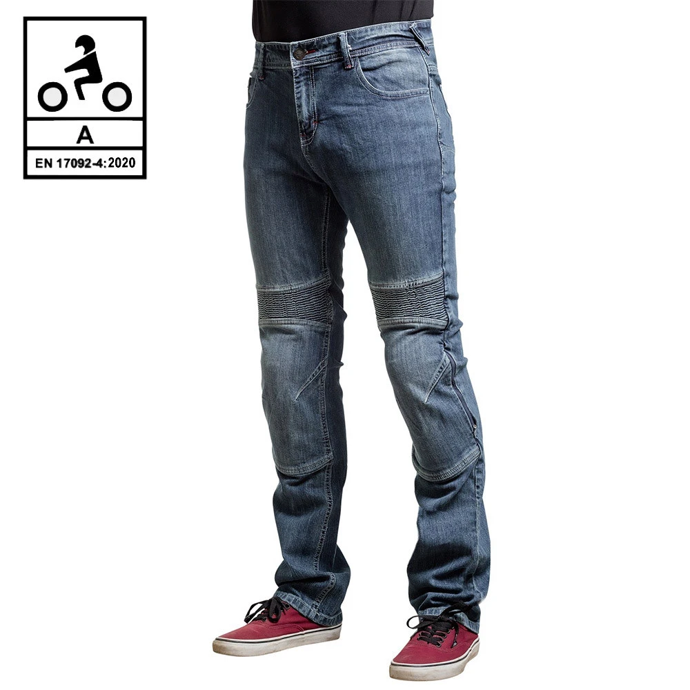 Jeans Moto Befast Iron Tech CE Certificati Con Fibra Aramidica Blu 3 Jeans Moto Befast Iron Tech CE Certificati Con Fibra Aramidica Blu