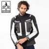 Giacca Moto Befast RIDDICK CE Certificata Nero Grigio Chiaro -Befastal Negozio pittogramma busto shooting befast riddick nero grigio chiaro 3
