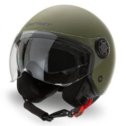 Casco Jet Befast Rapid Verde Militare Opaco