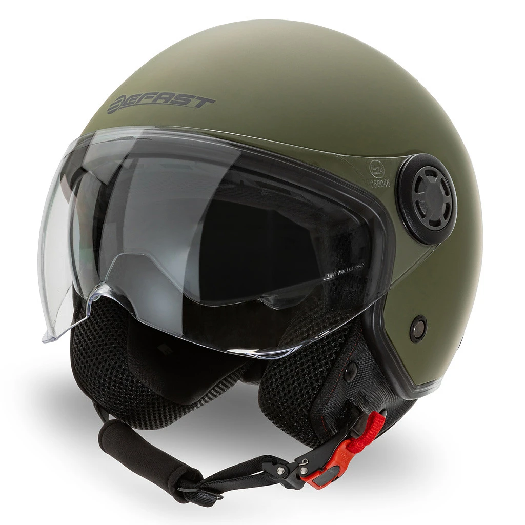 Casco Jet Befast Rapid Verde Militare Opaco 3 Casco Jet Befast Rapid Verde Militare Opaco