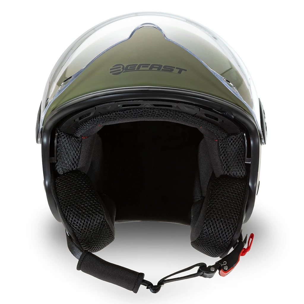 Casco Jet Befast Rapid Verde Militare Opaco 7 Casco Jet Befast Rapid Verde Militare Opaco - immagine 5