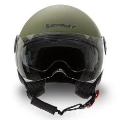 Casco Jet Befast Rapid Verde Militare Opaco 10 Casco Jet Befast Rapid Verde Militare Opaco -Befastal Negozio rapid matt military green fronte