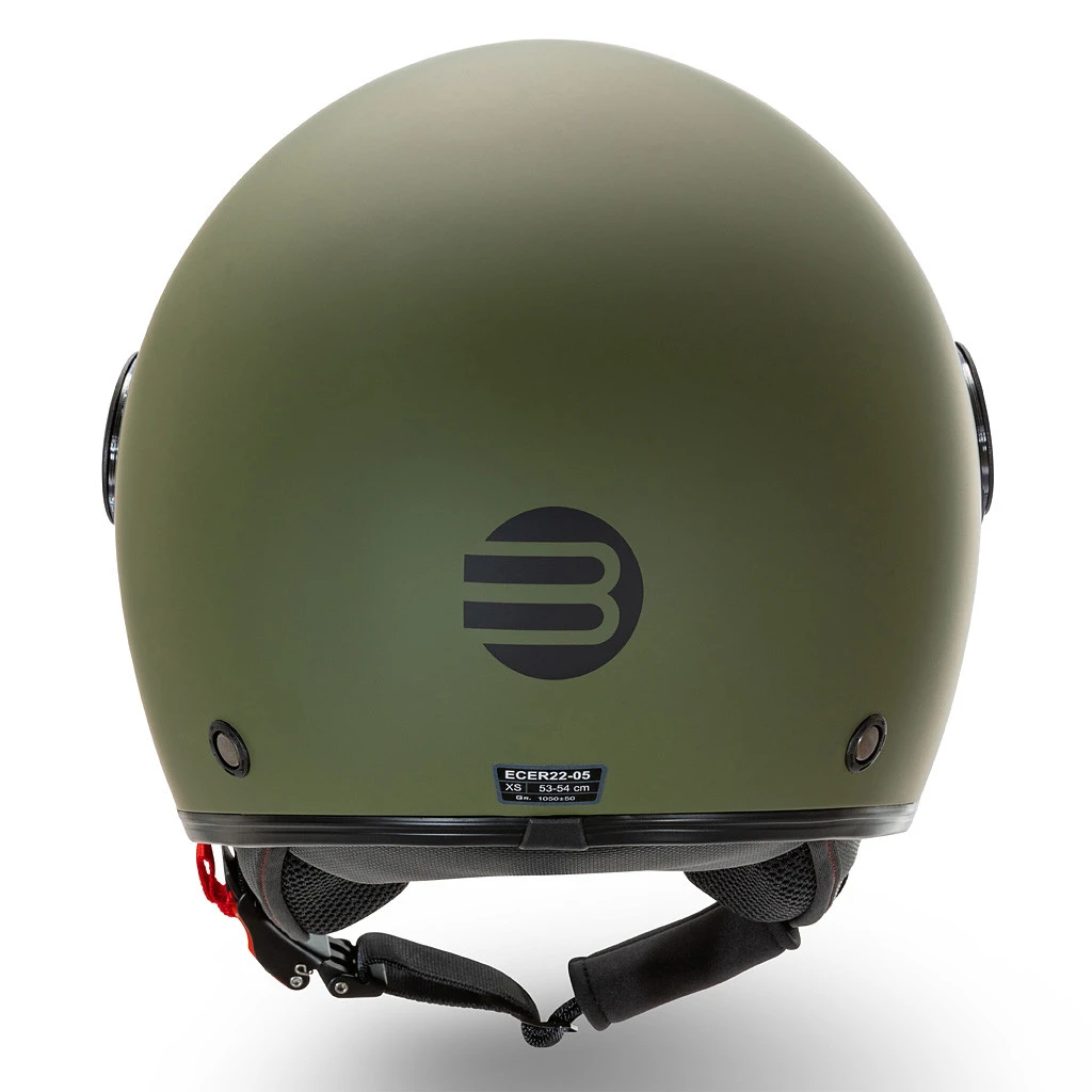 Casco Jet Befast Rapid Verde Militare Opaco 8 Casco Jet Befast Rapid Verde Militare Opaco - immagine 6