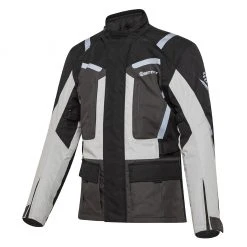 Giacca Moto Befast RIDDICK CE Certificata Nero Grigio Chiaro -Befastal Negozio riddick ce grey esempio 01