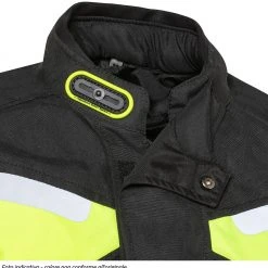 Giacca Moto Befast RIDDICK CE Certificata Nero Grigio Chiaro -Befastal Negozio riddick ce collo indicativa 1