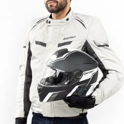 Giacca Moto Befast BERG CE Certificata Nero Grigio -Befastal Negozio shooting befast berg grigio 3 2