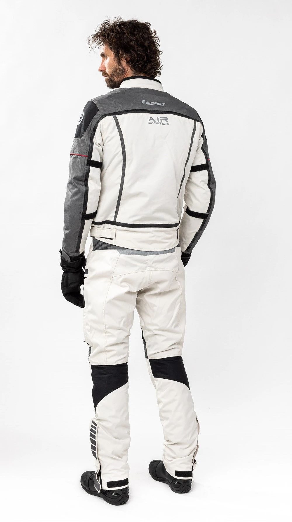 Kit Completo Transformer Klima CE 3 Strati Grigio - Giacca Moto Certificata Befast + Pantaloni Moto Certificati Befast 5 Kit Completo Transformer Klima CE 3 Strati Grigio - Giacca Moto Certificata Befast + Pantaloni Moto Certificati Befast - immagine 3