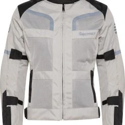 Giacca Moto Donna Touring Befast STEIN Lady CE Certificata 3 Strati Nero Grigio -Befastal Negozio stein lady front