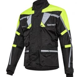 Kit Coppia Touring Tech CE Nero Giallo - Giacca Moto Certificata Befast Uomo + Donna -Befastal Negozio touringtech l yellow esempio01 2