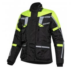 Kit Completo Touring Tech CE 3 Strati Giallo - Giacca Moto Certificata Befast + Pantaloni Moto Certificati Befast -Befastal Negozio touringtech m yellow esempio 01 1 1