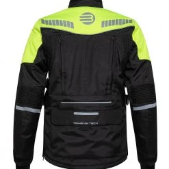 Kit Coppia Touring Tech CE Nero Giallo - Giacca Moto Certificata Befast Uomo + Donna -Befastal Negozio touringtech m yellow retro manichino 2
