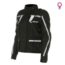 Kit Coppia Touring Tech CE Nero - Giacca Moto Certificata Befast Uomo + Donna -Befastal Negozio touringtechd11 1 1 1