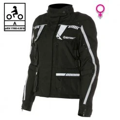 Giacca Moto Donna Touring Befast TOURING TECH Lady CE Certificata 3 Strati Nero