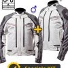 Kit Coppia Transformer CE Grigio- Giacca Moto Certificata Befast Uomo + Donna -Befastal Negozio transformer coppia grigio