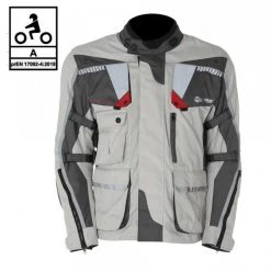 Kit Completo Touring Tech CE 3 Strati Grigio - Giacca Moto Certificata Befast + Pantaloni Moto Certificati Befast -Befastal Negozio turingtech ce uomo grigiopittogramma 1