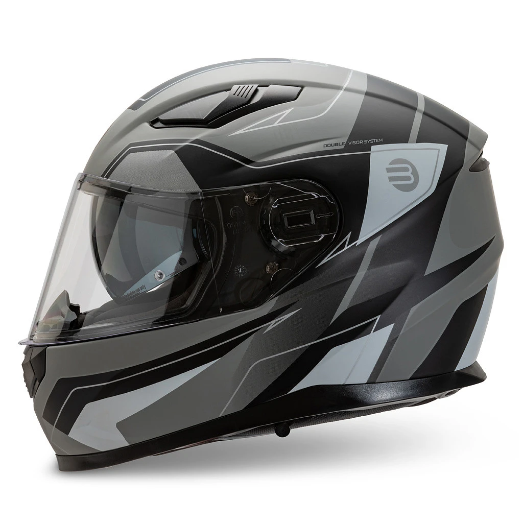 Casco Integrale Befast Ventus Argento Nero 6 Casco Integrale Befast Ventus Argento Nero - immagine 4