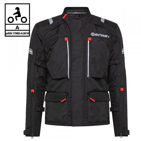 Kit Completo Victory CE 3 Strati Nero- Giacca Moto Certificata Befast + Pantaloni Moto Certificati Befast 3 Kit Completo Victory CE 3 Strati Nero- Giacca Moto Certificata Befast + Pantaloni Moto Certificati Befast - immagine 2