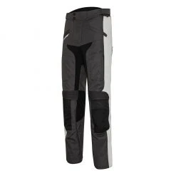 Pantaloni Moto Touring Befast VICTORY PANT CE Certificati 3 Strati Nero Grigio Chiaro -Befastal Negozio victory ce pant black light grey esempio01 1