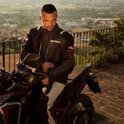 Pantaloni Moto Touring Befast VICTORY PANT CE Certificati 3 Strati Nero Grigio Chiaro -Befastal Negozio victory2 3