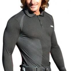 Polo Intima A Maniche Lunghe In Filo Di Carbonio Befast West